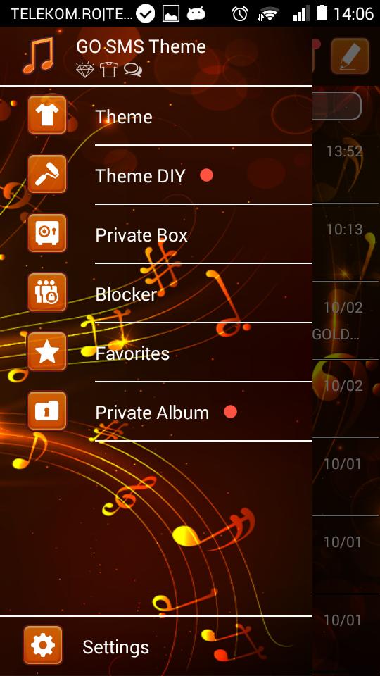 GO SMS Music