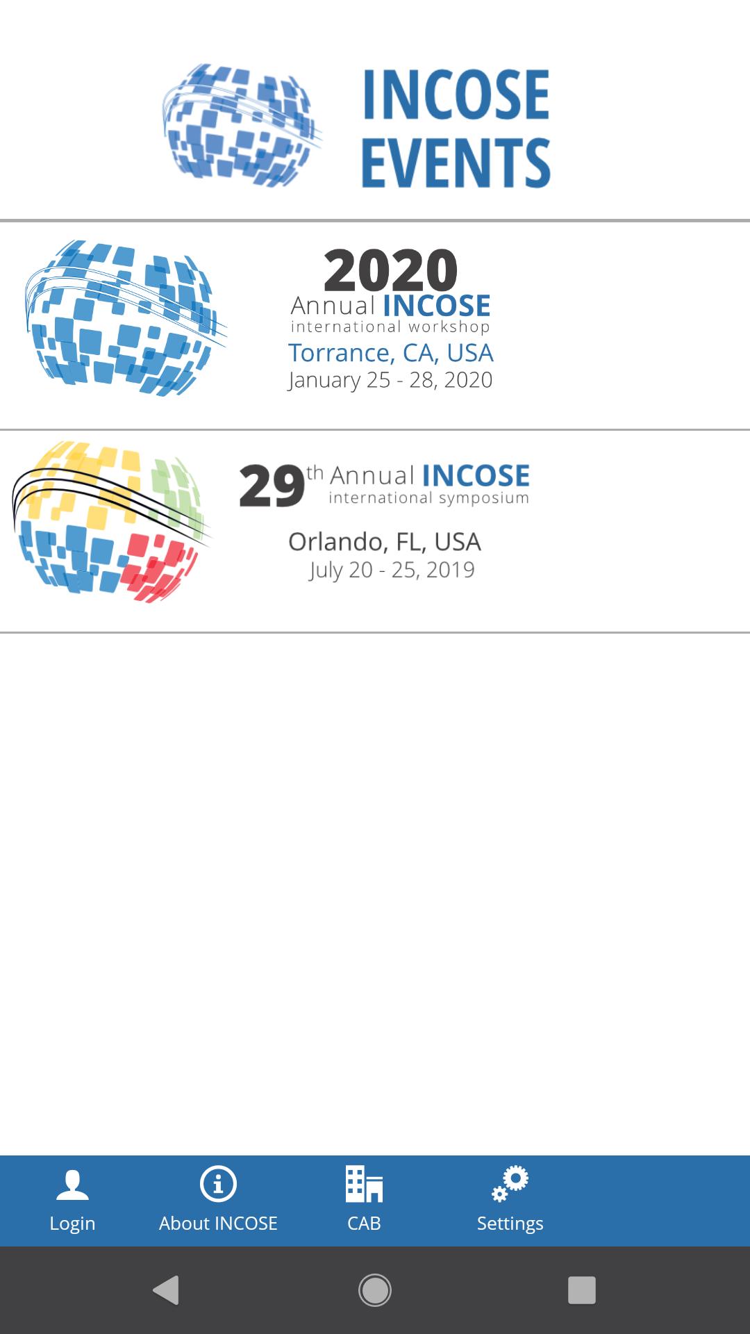 INCOSE Events