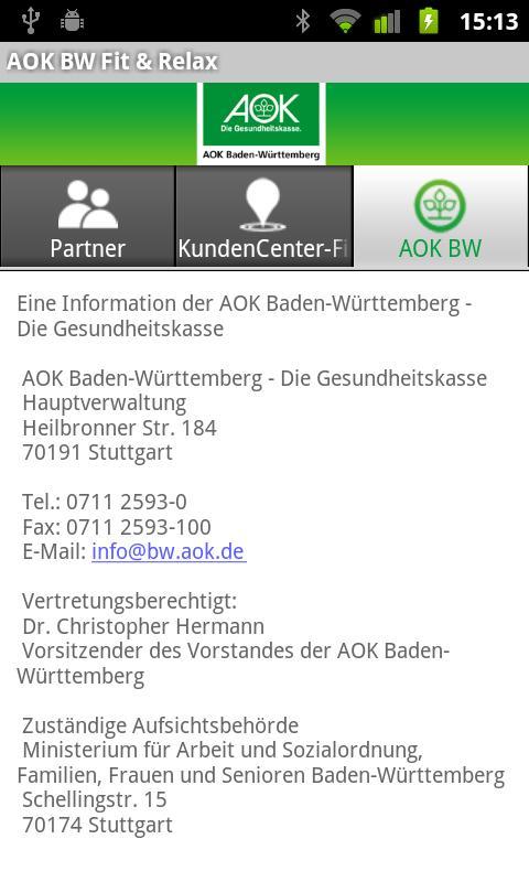AOK BW Fit & Relax