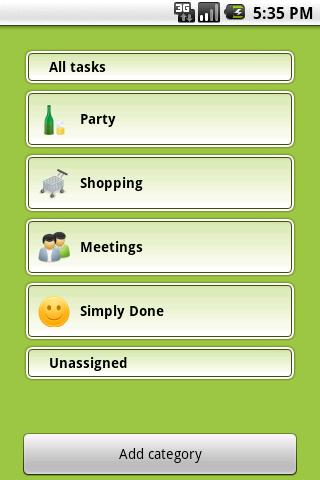 Simply Done (to-do list)