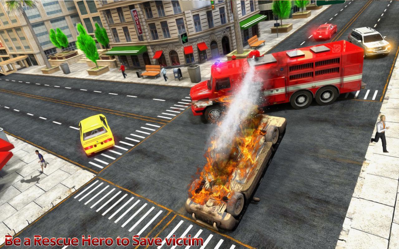 Real Robot Firefighter 911