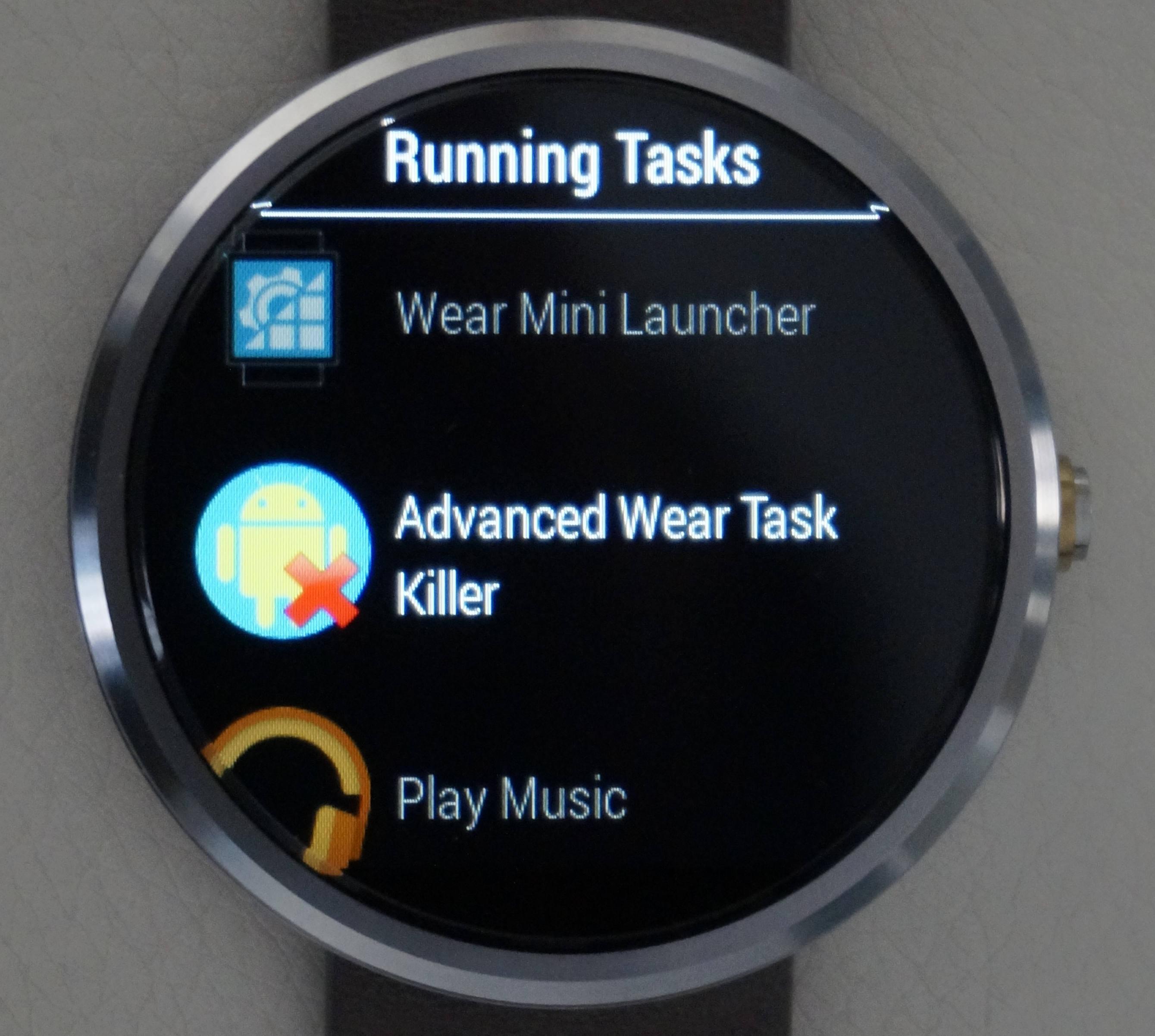 Advanced Wear Task Killer