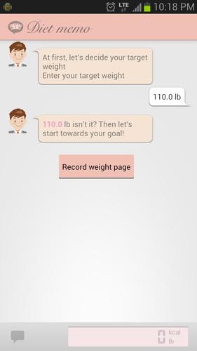 Diet Memo
