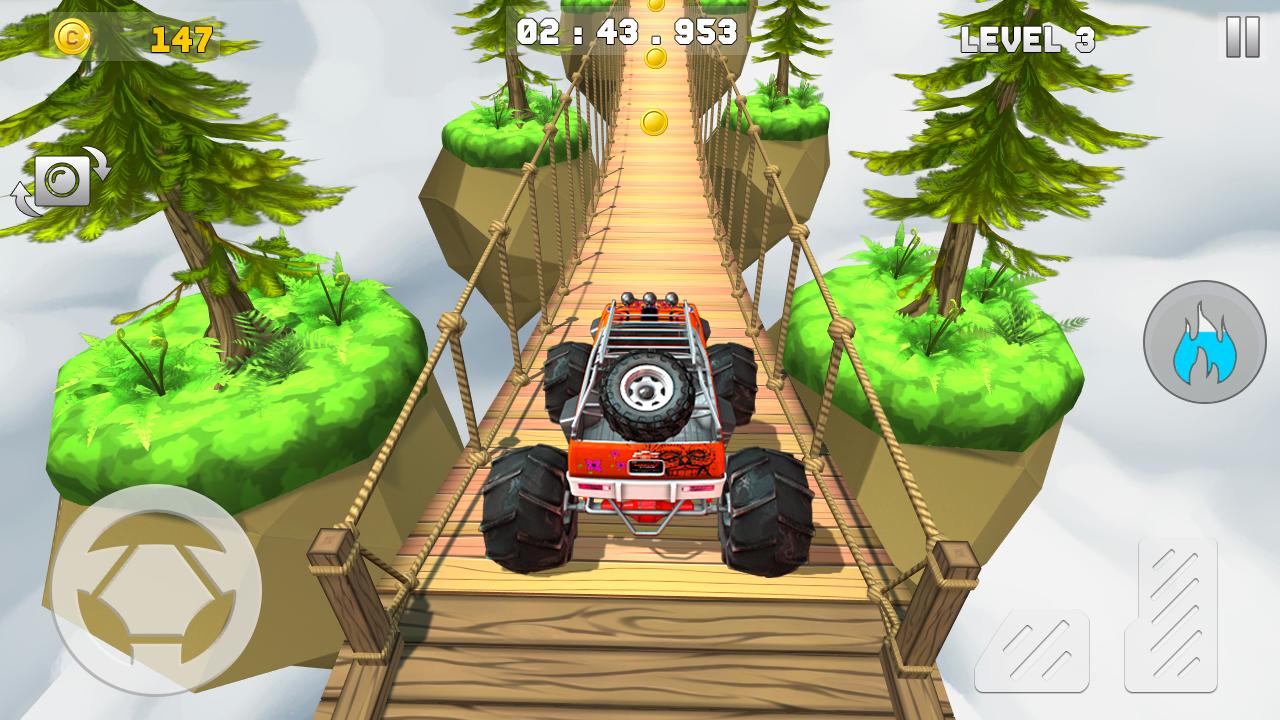 Monster  Truck Stunts 2019 - Impossible Tracks 3D