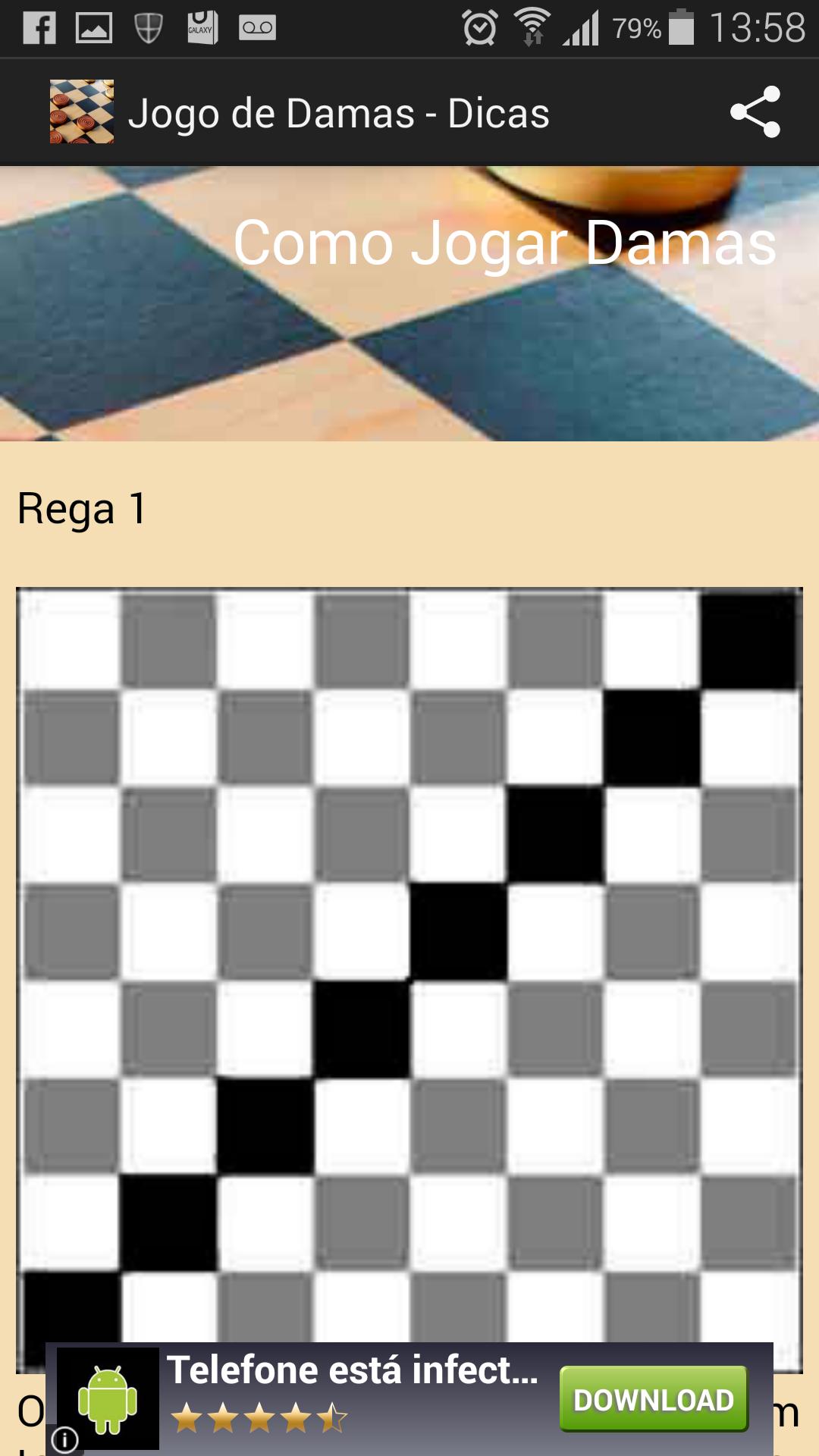 Jogo de Damas - Dicas