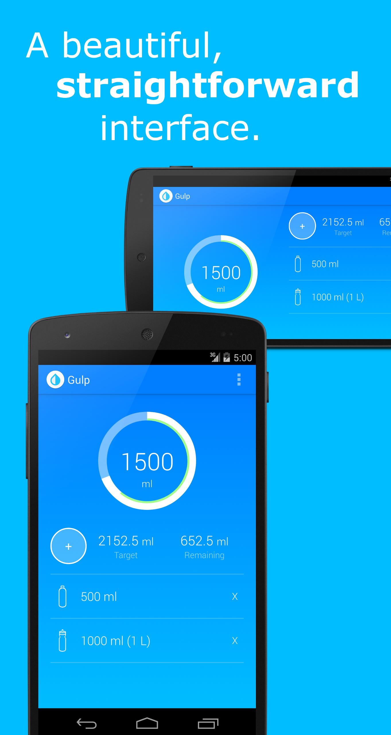 Gulp - Hydrate & track water