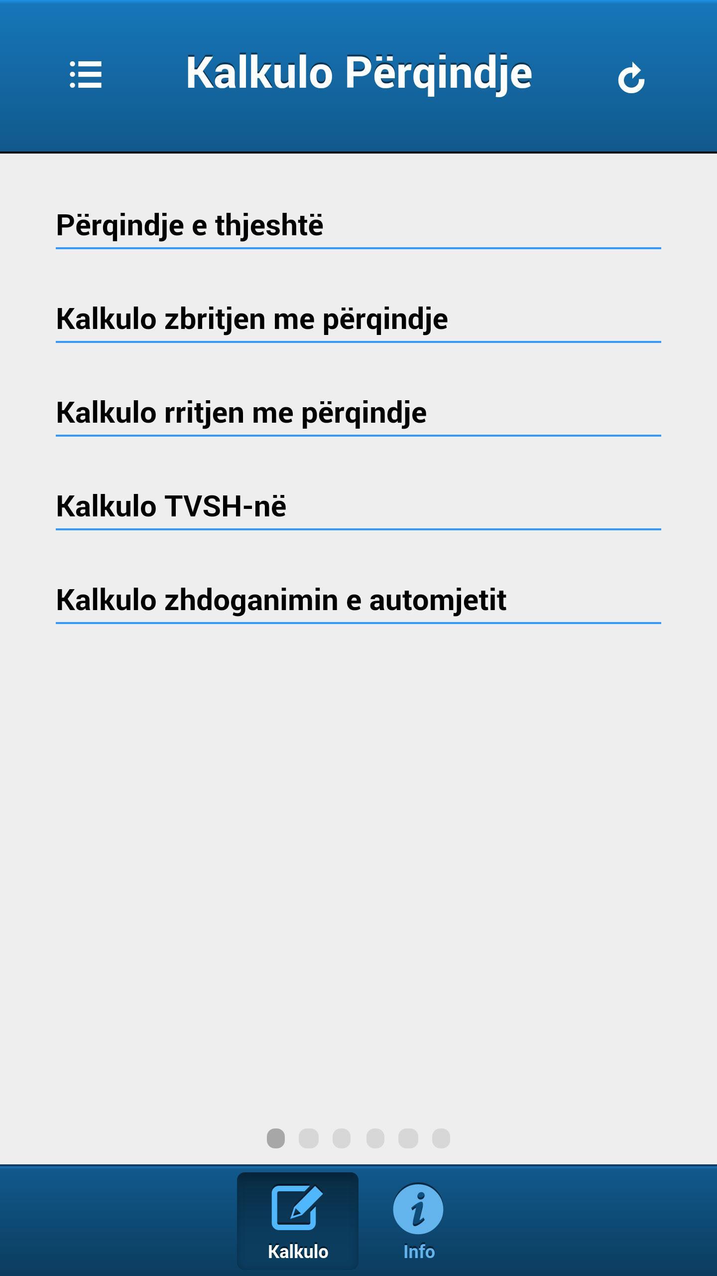 Kalkulo Perqindje