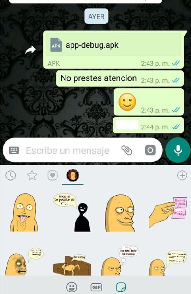 Stickers Bola de carne