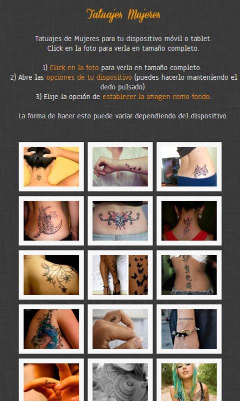 Tatuajes para Mujeres