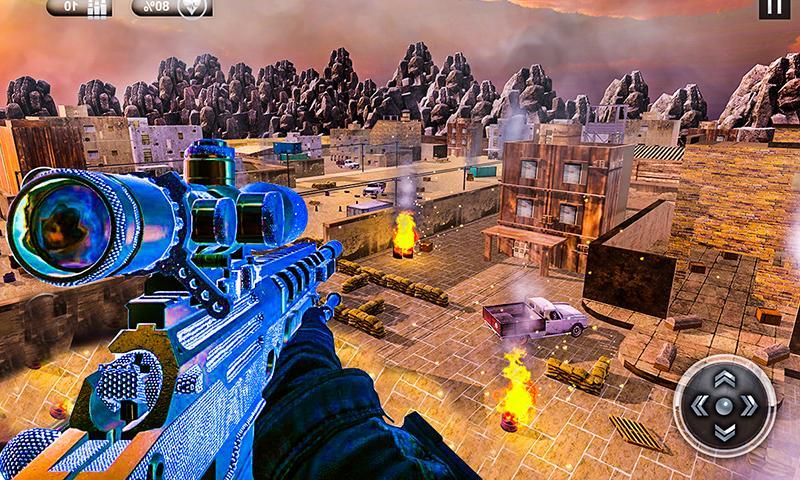 Counter Terrorist Army Paintball; Sniper shooting