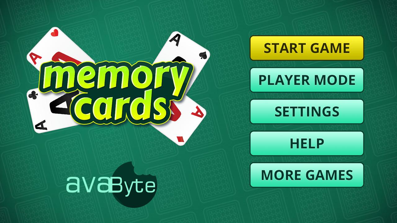 Memory Match Cards