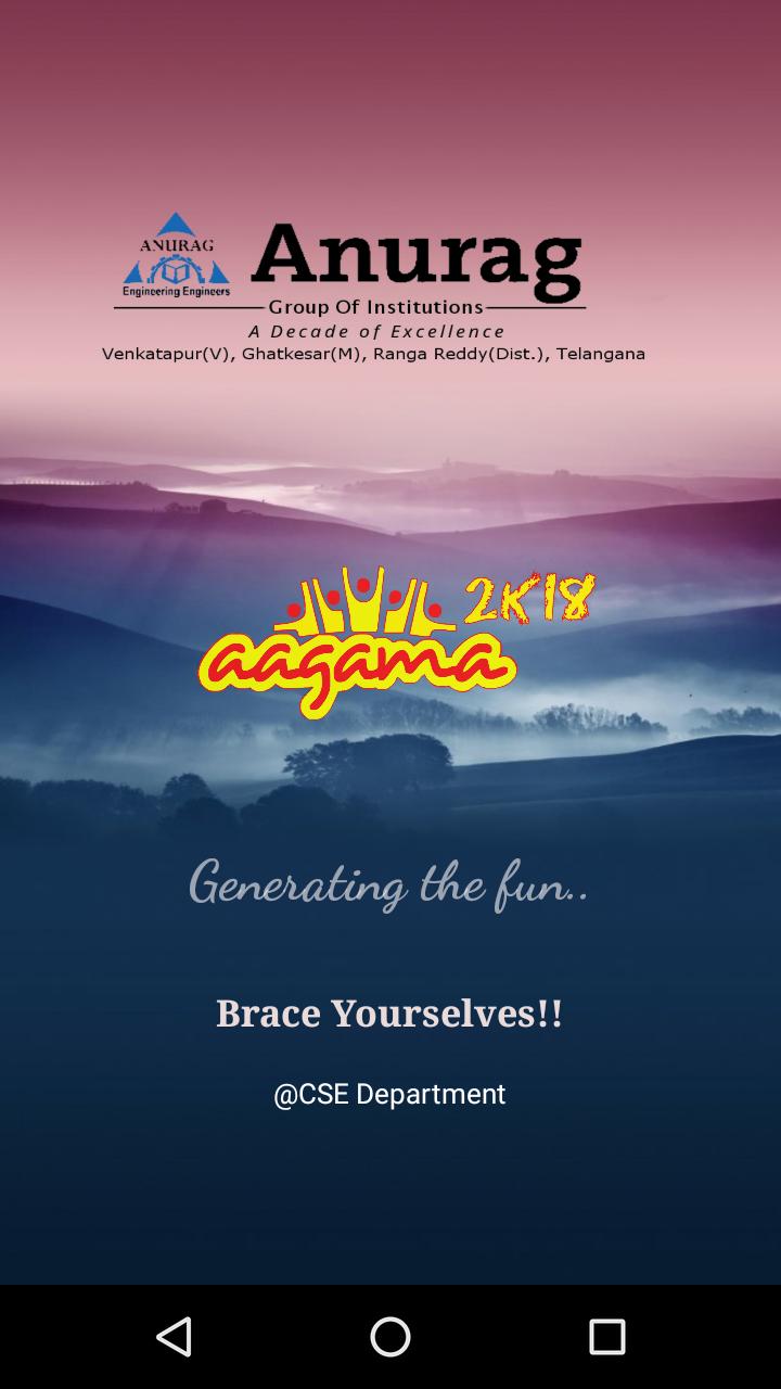 Aagama 2k18