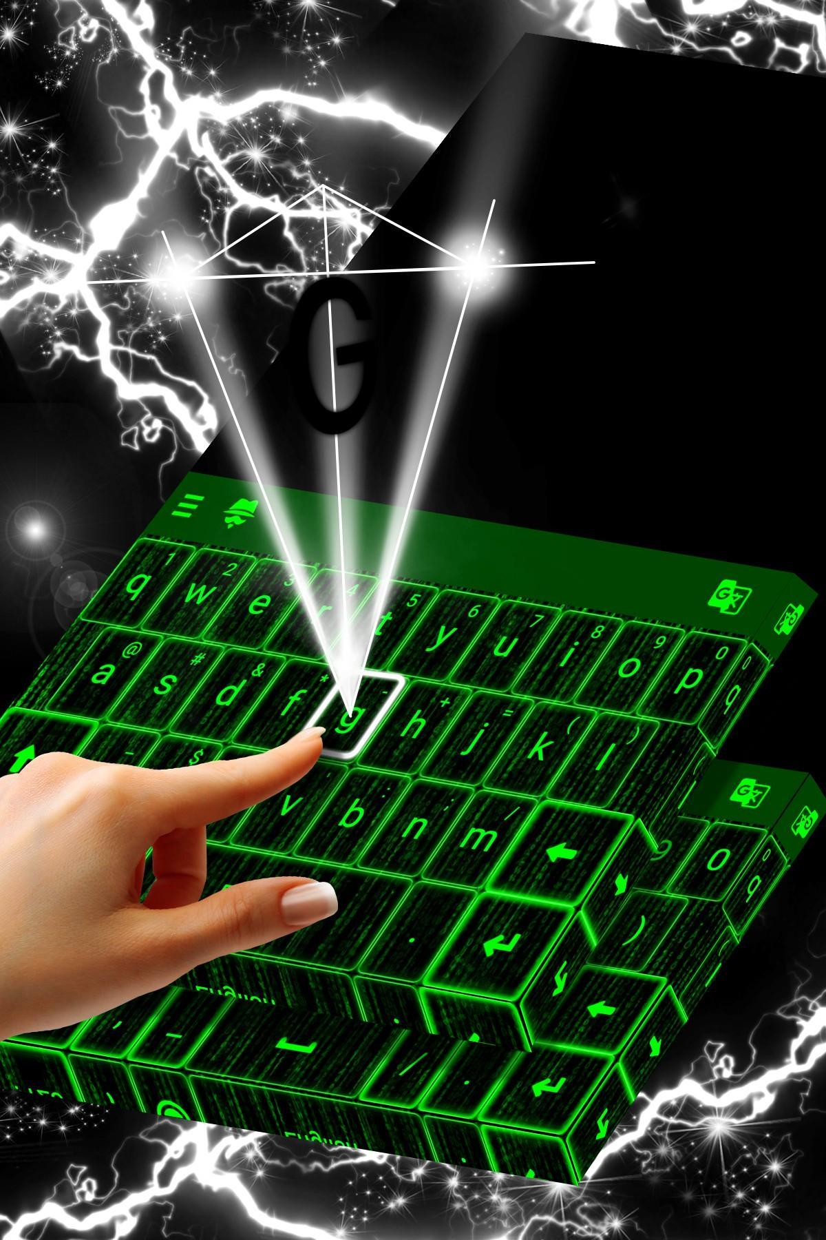 Matrix Animated Keyboard