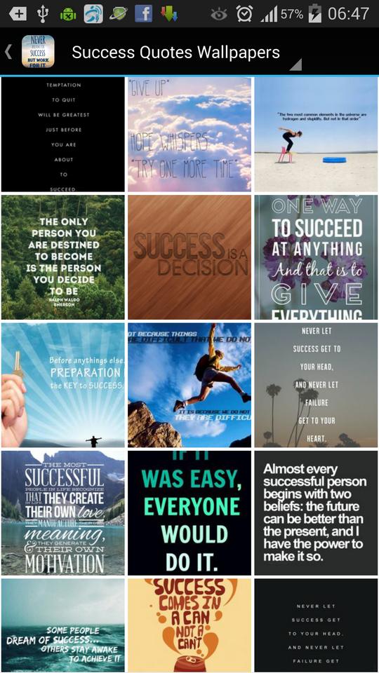 Success Quotes Wallpapers
