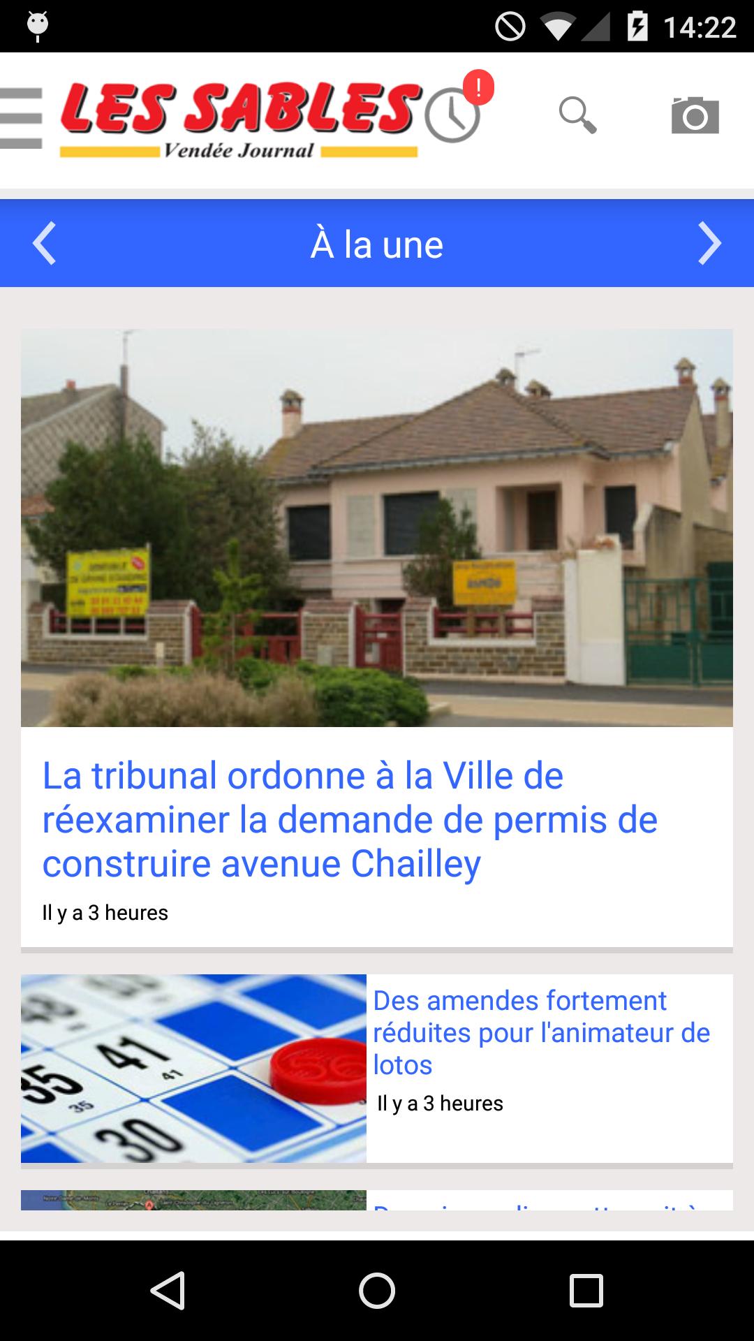 Le journal des Sables