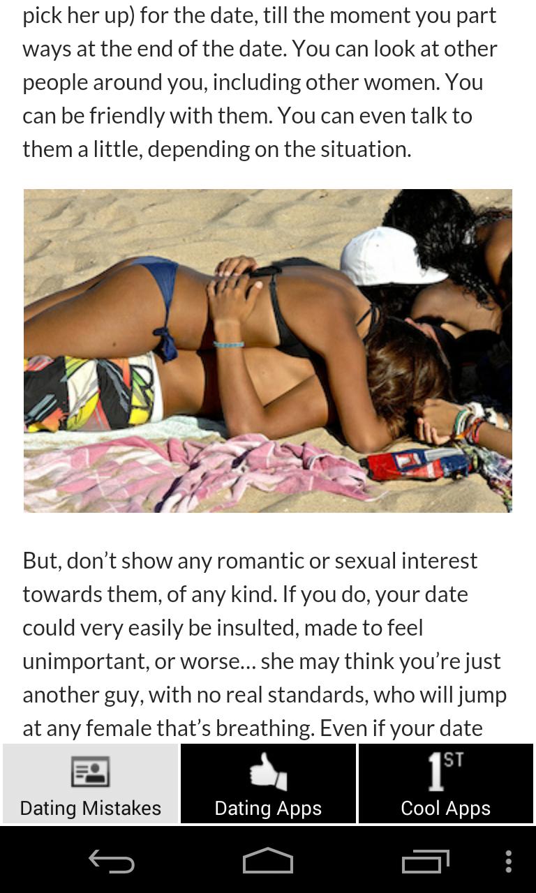 Big Dating Mistakes To Avoid