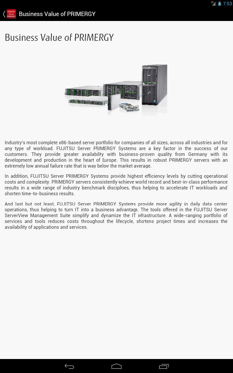 FUJITSU Servers