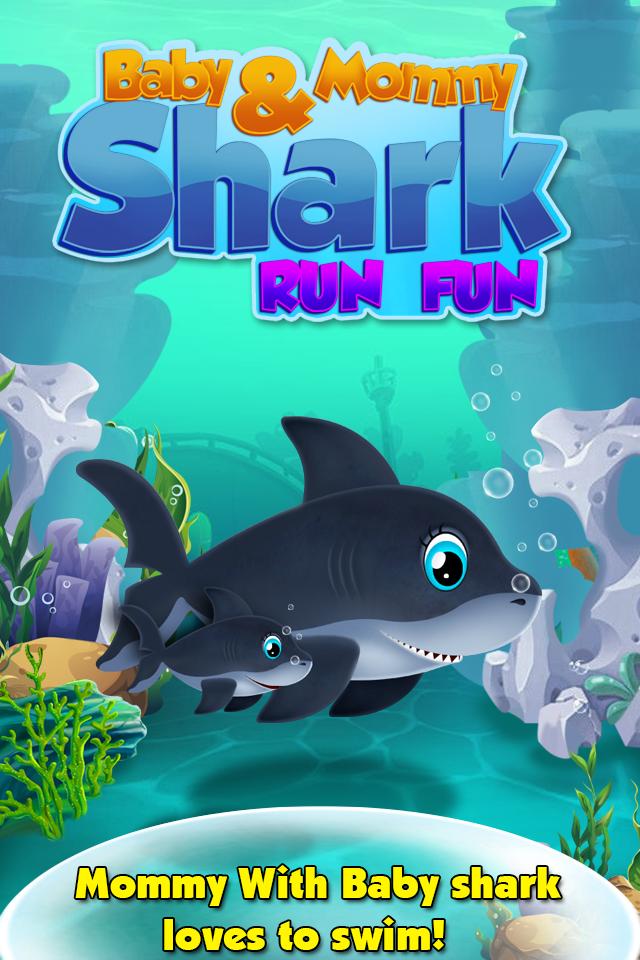 Mommy & Baby Shark Run Do Do Do Fun Adventure