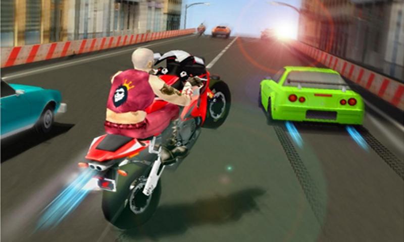 Crime Death Moto Rash Racing 2