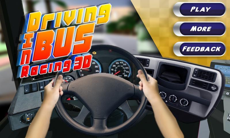 Driving in Bus Racing 3D
